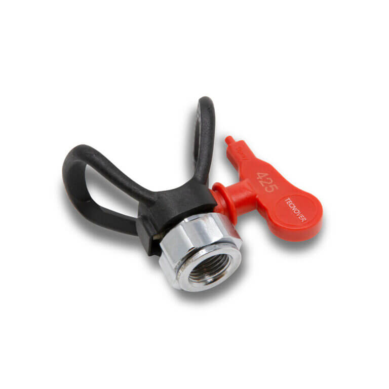 Kit rosso per accessori Airless dettaglio componente per connessione pompa e pistola Tecnover