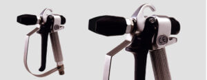 Pistole spray Airless professionali in metallo con impugnature nere per verniciatura Tecnover