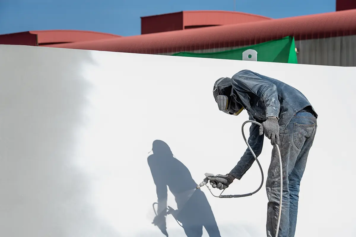 Al momento stai visualizzando Pittura a spruzzo per esterni