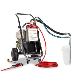 Pompa Airless Testarossa Superdiecimila con motore a benzina
