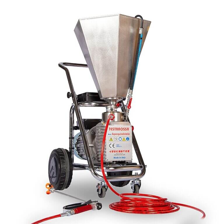 Pompa Airless Tecnover per verniciatura professionale in edilizia, falegnameria e carpenteria Tecnover