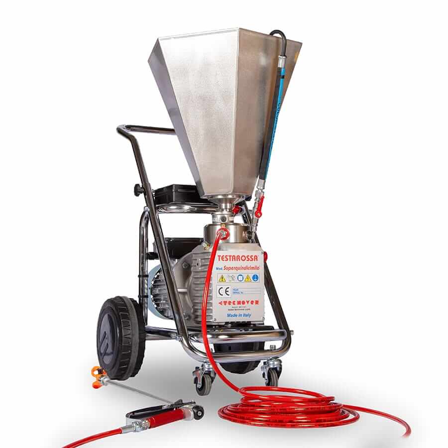 Pompa Airless Tecnover per verniciatura professionale in edilizia, falegnameria e carpenteria Tecnover
